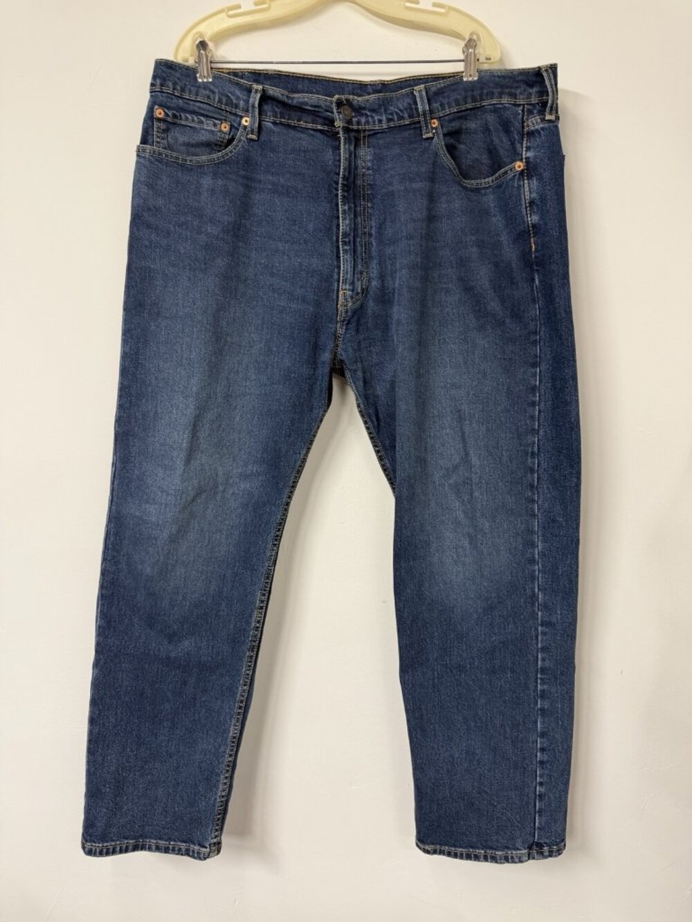 Levi's 505 Men’s Blue Jeans 42x30 Medium Wash Denim Pants